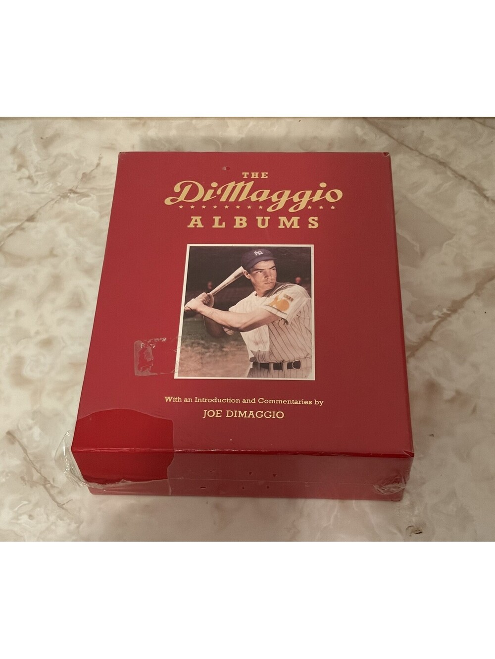 The Joe DiMaggio Albums Hardcover Box Set Book Volumes 1 & 2 Yankees New SEALED